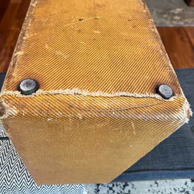 1954 Fender Super 5C4 Wide-Panel Tweed Combo Amp image 10