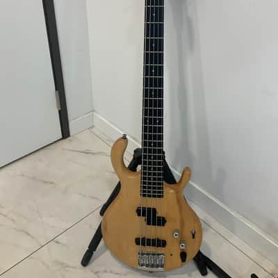 Pedulla Bass MVP-5 1980’s - Natural finish Active Please Read image 13