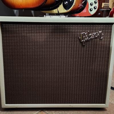 Gibson Falcon 20 - Cream Bronco Vinyl with Oxblood Grille image 1