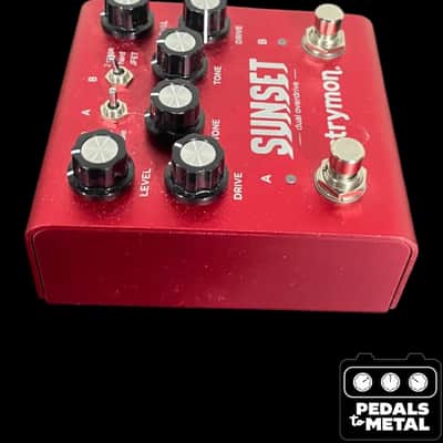 Strymon Sunset Dual Overdrive 2017 - Present - Red - X17567 image 3