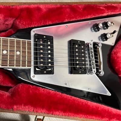 Gibson '70s Flying V Mirror - Ebony Mint Condition image 8