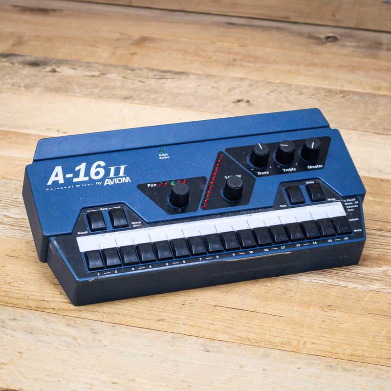 Aviom A-16II (A16-II) Personal Monitor Mixer In-Ear Digital Mixing U271363 image 1