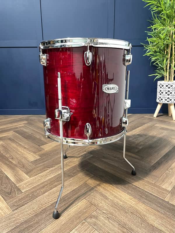 Mapex M Series Birch Floor Tom Drum 14"x14" / with Legs #LQ102 image 1