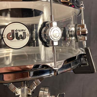DW - 5x14" Designer Series Clear Acrylic Snare Drum 2000 image 7