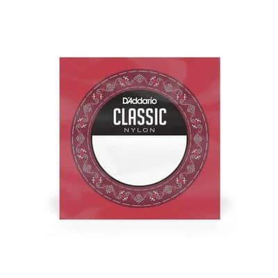 D'Addario .029 Single Classical Guitar Nylon 1st String, Hard Tension - J27H01 image 2