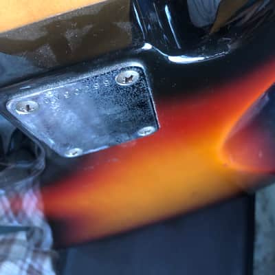 Squier by fender JV seriea 62's jazz bass 1984 3 tsb image 12