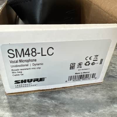 Shure SM48-LC with zipper bag