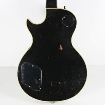 1979 Vintage Gibson Les Paul Custom 3-Pickup "Black Beauty" All Original Ebony 1970's OHSC Manual image 7