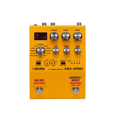 Boss OD-200 Hybrid Drive Effects Pedal image 4