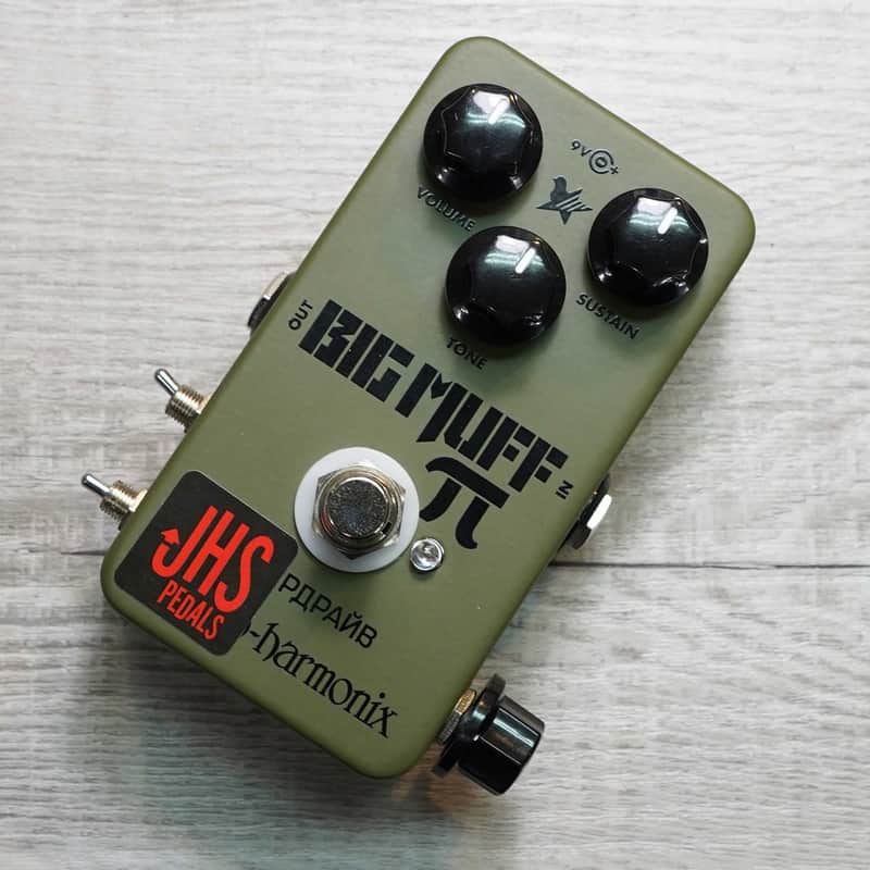 JHS Green Russian Big Muff Reissue with Moscow Mod | Reverb
