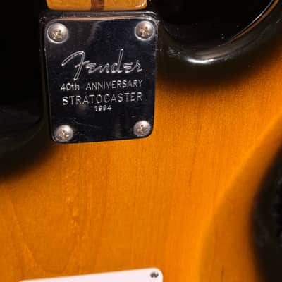 1994 40th Anniversary Limited Edition Stratocaster image 8
