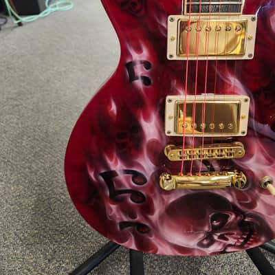 Used 1998 Gibson Les Paul Standard Doublecut w/ Virgil Arlo 1959 Pickups, Custom Paint Job and Coffin Case image 4