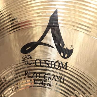Zildjian USED ​​A Custom Rezo Crash 18'' [1530g] image 3
