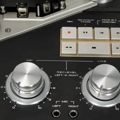 Akai GX-635D Reel-to-Reel Tape Deck - Custom Black - Professionally Restored - 1 Year Warranty image 8