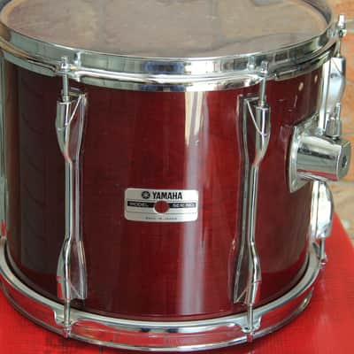 Yamaha Recording Custom 9000 - cherry wine 12" rack tom image 8