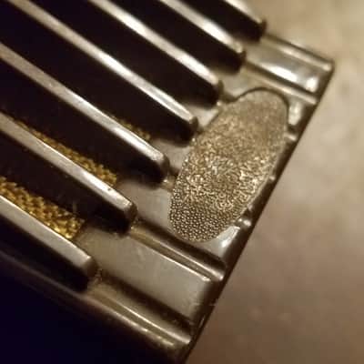 Turner Rare 162 Crystal harp mic lo-fi Hi-Z vintage 1950s - brown and gold image 6