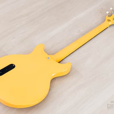 2002 Gibson Prototype One-Off Les Paul Junior Contour Double Cut TV Yellow w/ Case, COA image 13