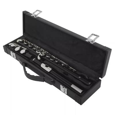 New Black 16-Hole C Flute for Beginners and Student Musicians – Includes Case and Accessories image 2