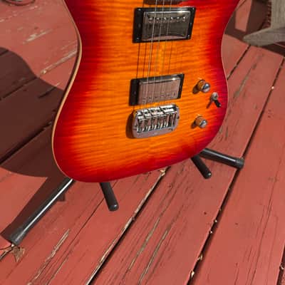 G&L ASAT Deluxe Cherry Sunburst 2000’s - Cherry Sunburst image 5