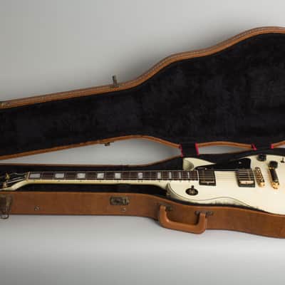 Gibson Les Paul Classic Custom Lite Solid Body Electric Guitar (2014), ser. #140104391, brown tolex hard shell case. image 10