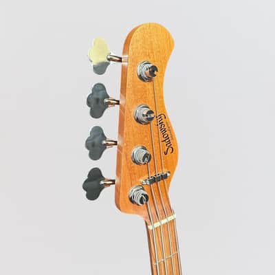 Sadowsky MetroExpress 21-Fret Verdine White Artist Line Morado Board 4-String Electric Bass Guitar - Olympic White image 8