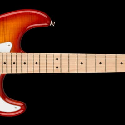 Fender Squier Affinity Series Stratocaster FMT HSS - Sienna Sunburst image 1