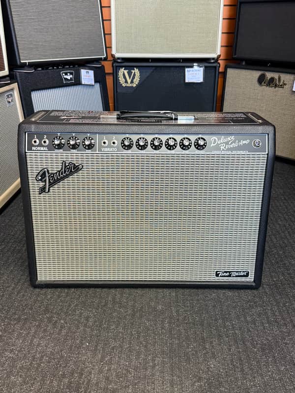 Fender "Tone Master Deluxe Reverb" 1x12 guitar combo amplifier image 1