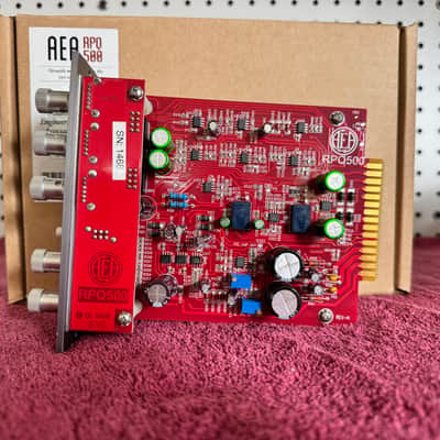 AEA RPQ500 Ribbon Pre with Curve Shaper 500 Series Module - SN #1468 image 3