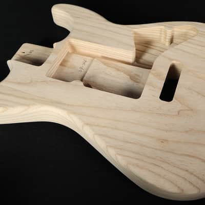 Michael Kelly MK60 Strat Electric Guitar Kit Maple/Rosewood Neck and Ash Body Unfinished image 4