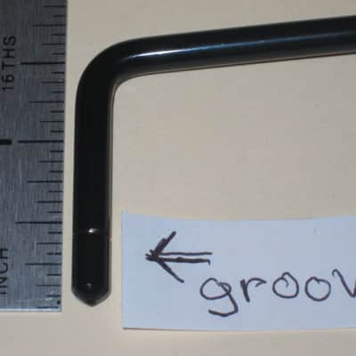 new open package Ibanez 2ED2C1B Tremolo Arm for Edge 3 Tremolo, BLACK, 2ED2C1B Trem Bar image 11