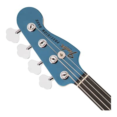 Used Fender Tony Franklin Fretless Precision Bass - Lake Placid Blue image 4