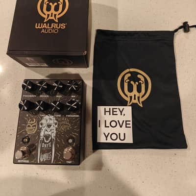 Walrus Audio Lore Reverse Soundscape Generator Limited Edition - Onyx Series 2023 - Onyx image 1