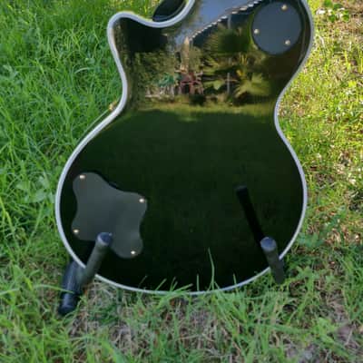 Stagg Les Paul L400-BK Classic Rock L Guitar with Gold Hardware 2017 image 3
