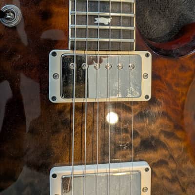 PRS S2 McCarty 594 Singlecut Quilted Maple 2022 - Faded Grey Black Cherry Burst image 5