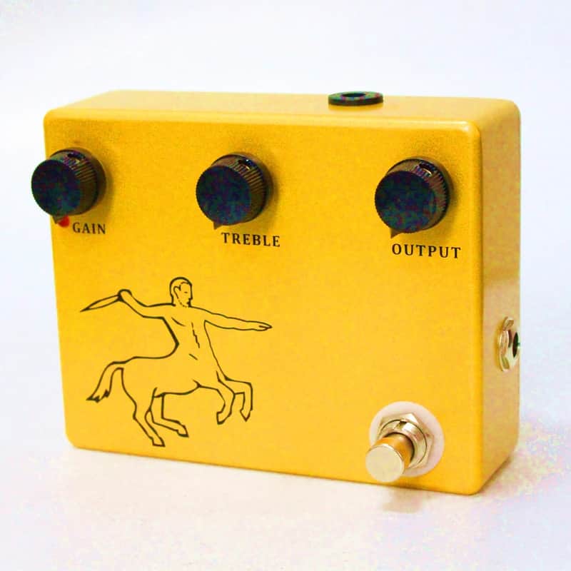 New Hand-made Gold Horse Overdrive Boost Guitar Effect Pedal Analog Circuit LED image 1