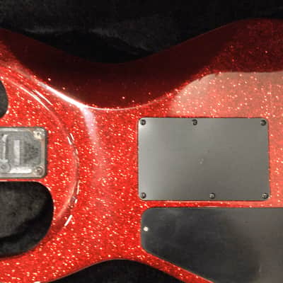 Charvel 375 Deluxe 1989 Red Sparkle w/ HSC MIJ image 5