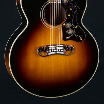 Gibson SJ-200 Sunburst Figured Maple and Sitka Spruce Super Jumbo with Pickup Used (2024) image 1
