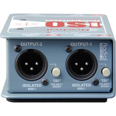 Radial Engineering Twin-Iso Line Level isolator, Passive 2 Channel image 4