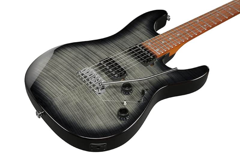 Ibanez AZ24S1F-TKS Standard 2025 - Present - Transparent Black Sunburst image 1