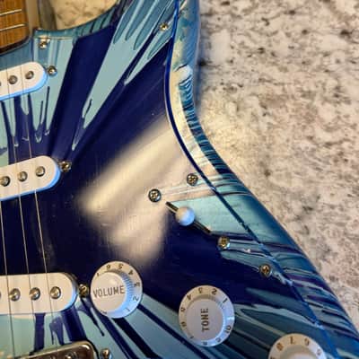 Fender SplatterCaster Midnight Swirl image 11