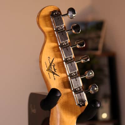 Fender Custom Shop 1963 Telecaster Journeyman Relic - AAA Rosewood Fingerboard, Candy Apple Red image 6