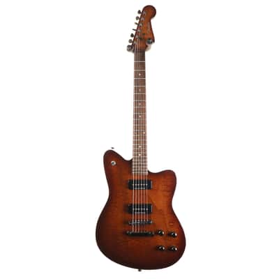 Fender Limited Edition Toronado CT P90 Electric Guitar, Bubinga, Tobacco Sunburst image 3
