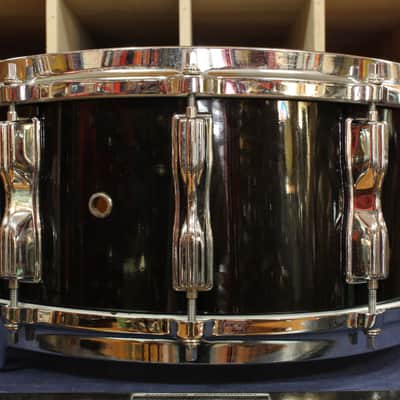 1980s Tama 6.5x14 Artstar Snare Drum in Metallic Black image 4