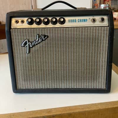 Fender Vibro Champ 6-Watt 1x8" Guitar Combo 1970 - 1980 - Silverface image 14