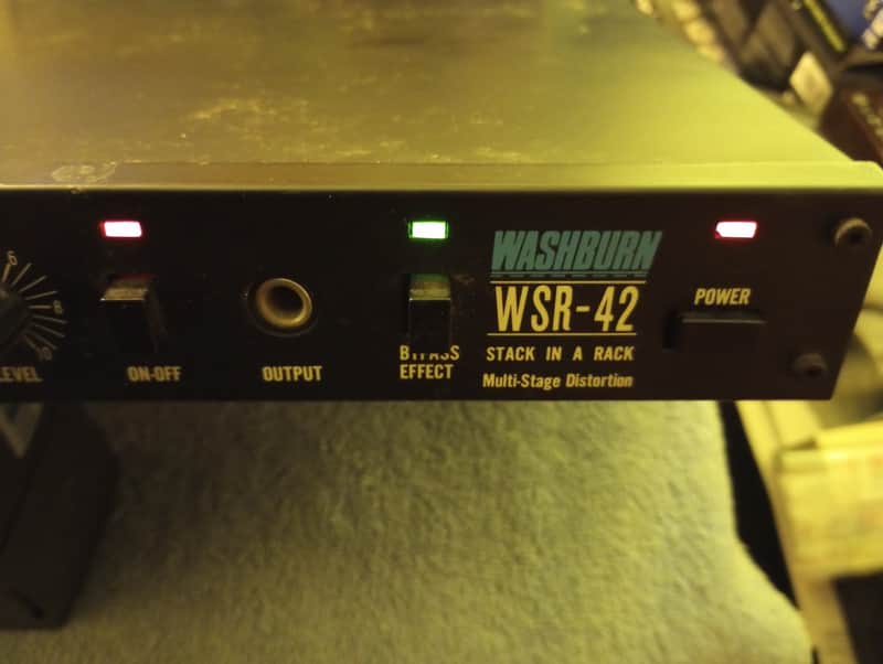 [VGC] Vintage MIJ Washburn WSR-42 Stack in a Rack Multi Stage Analog Distortion 80s image 1