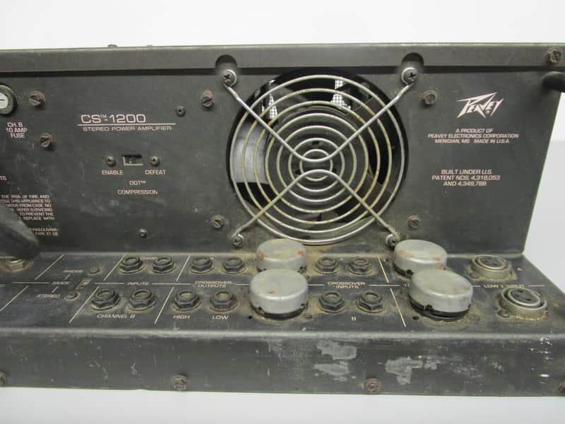 Peavey CS-1200 Stereo Power Amplifier | Reverb