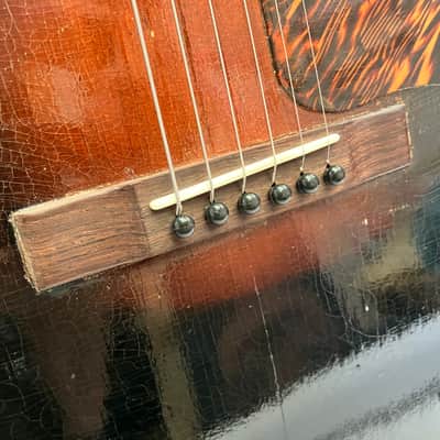 Vintage 1933 Gibson L-00 With Period Geib Case image 9