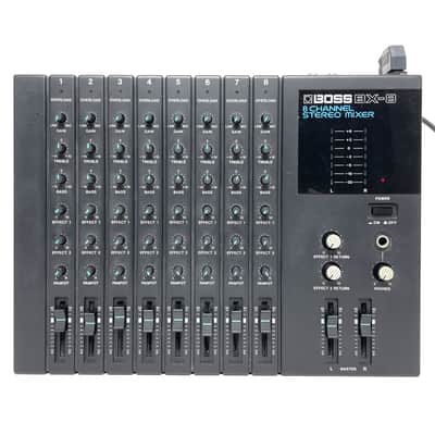 Boss BX-8 with AC adapter 8-Channel Stereo Mixer Really Nice Saturation Made in Japan Worldwide Shipment image 2