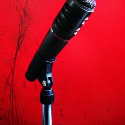 Vintage 1980's Audio-Technica ATM63 / Pro 6 dynamic cardioid microphone Low Z w accessories Shure Electro Voice Journey # 2 image 4