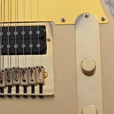 Squier John 5 Signature J5 Telecaster 2019 Frost Gold All Original with Hardshell Case image 4